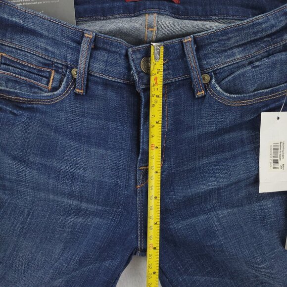 7 For All Mankind Jeans Jiselle Phenomenal Flare USA Women's "25" 28x34 NWT - Picture 7 of 12